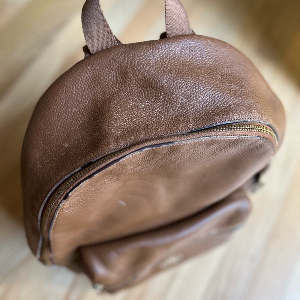 Coach Brown Backpack - image 2